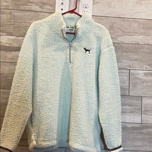 Pink Sherpa sweatshirt